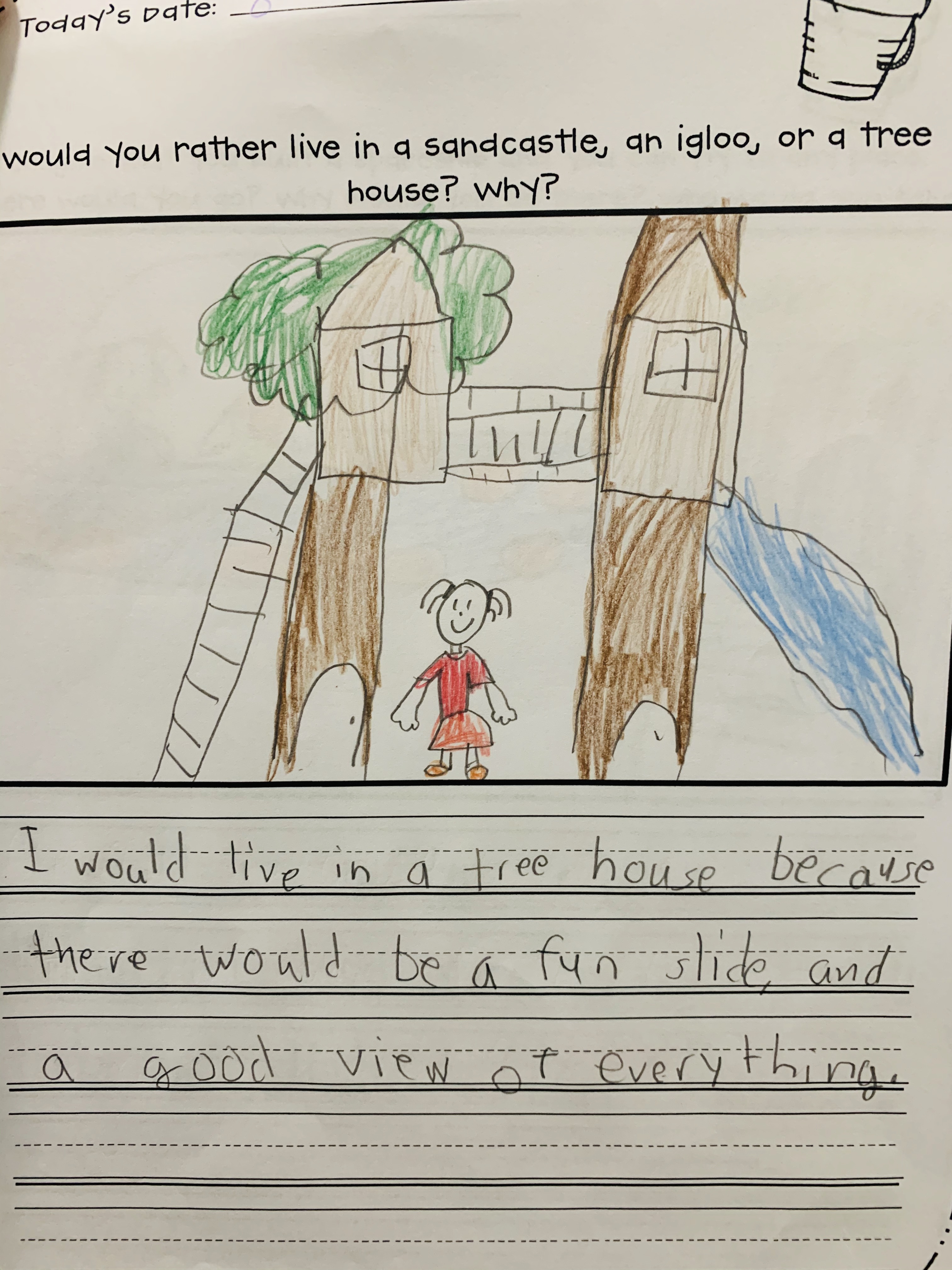 Keep writing my child, keep writing!