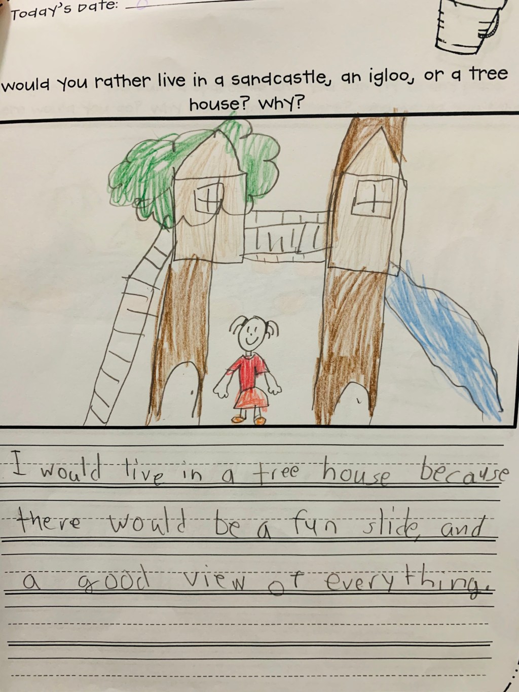 Keep writing my child, keep&nbsp;writing!