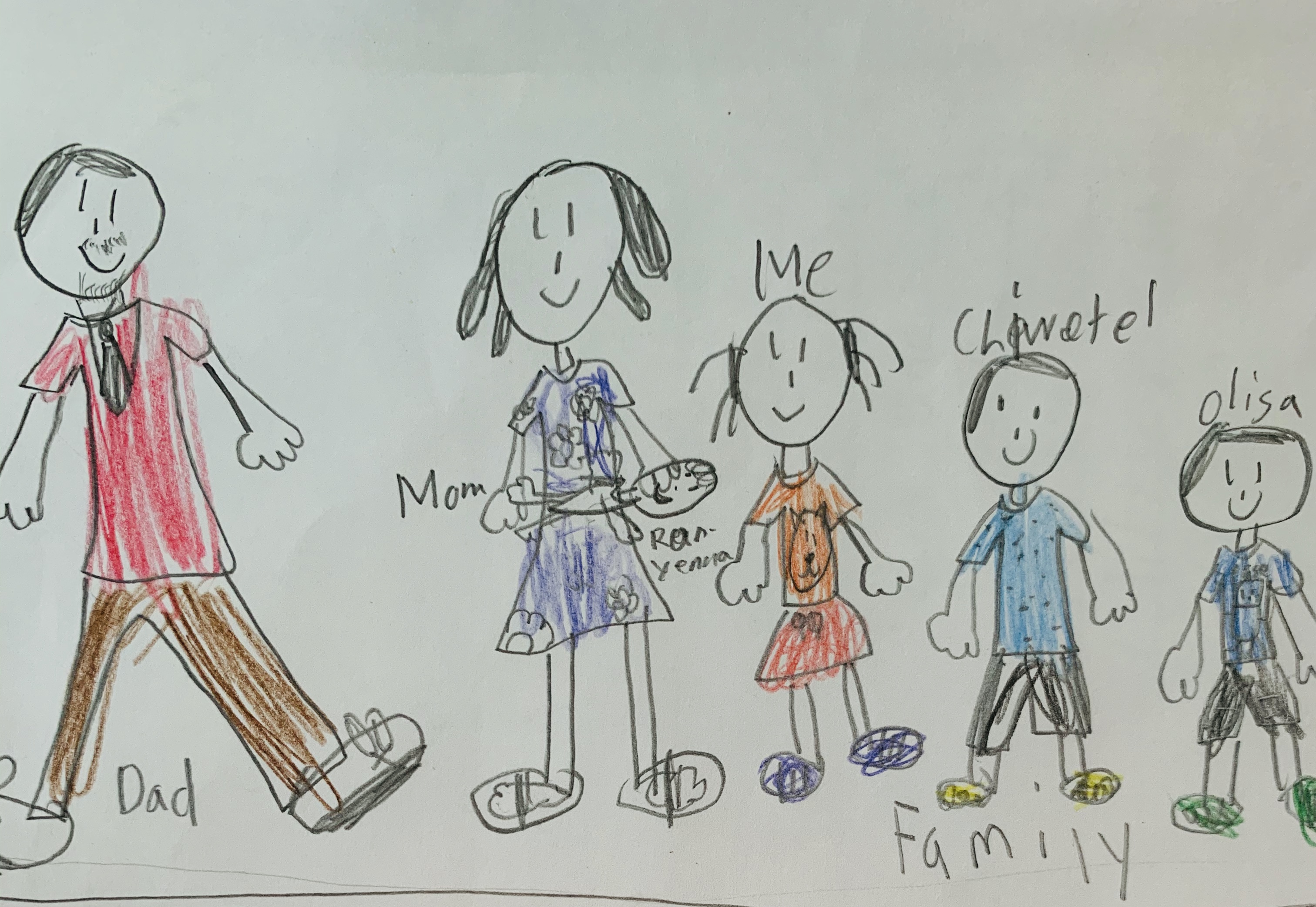 Keep writing family narratives from a child’s lens!