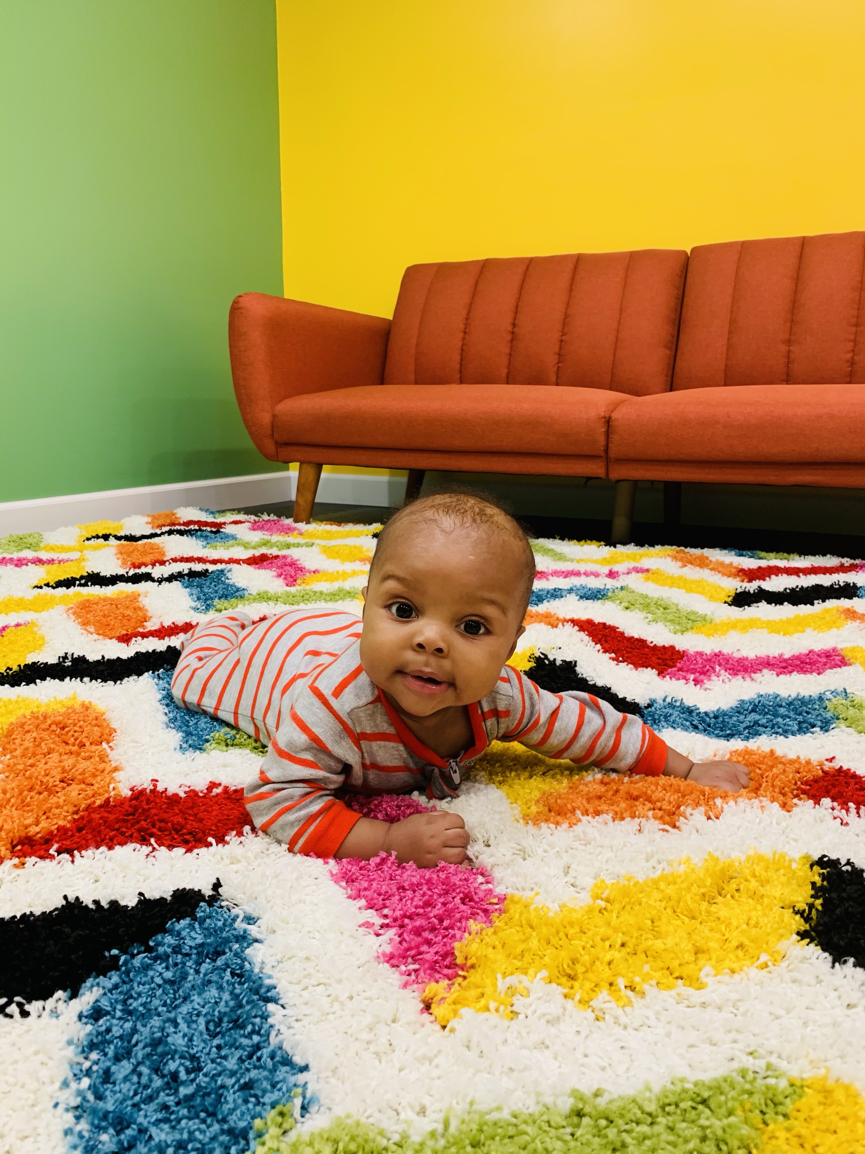 Keep joy, still and even with baby steps!