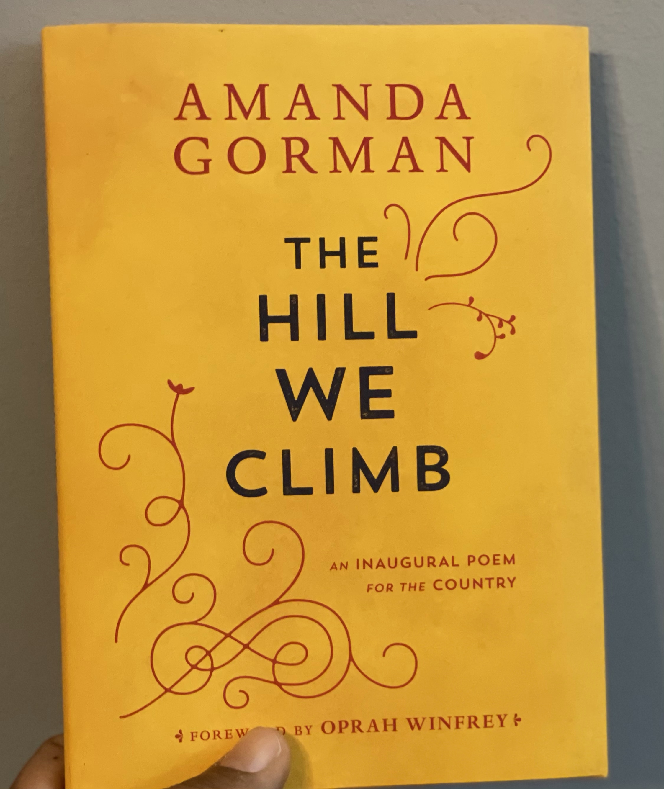 Keep the hill we climb in mind!