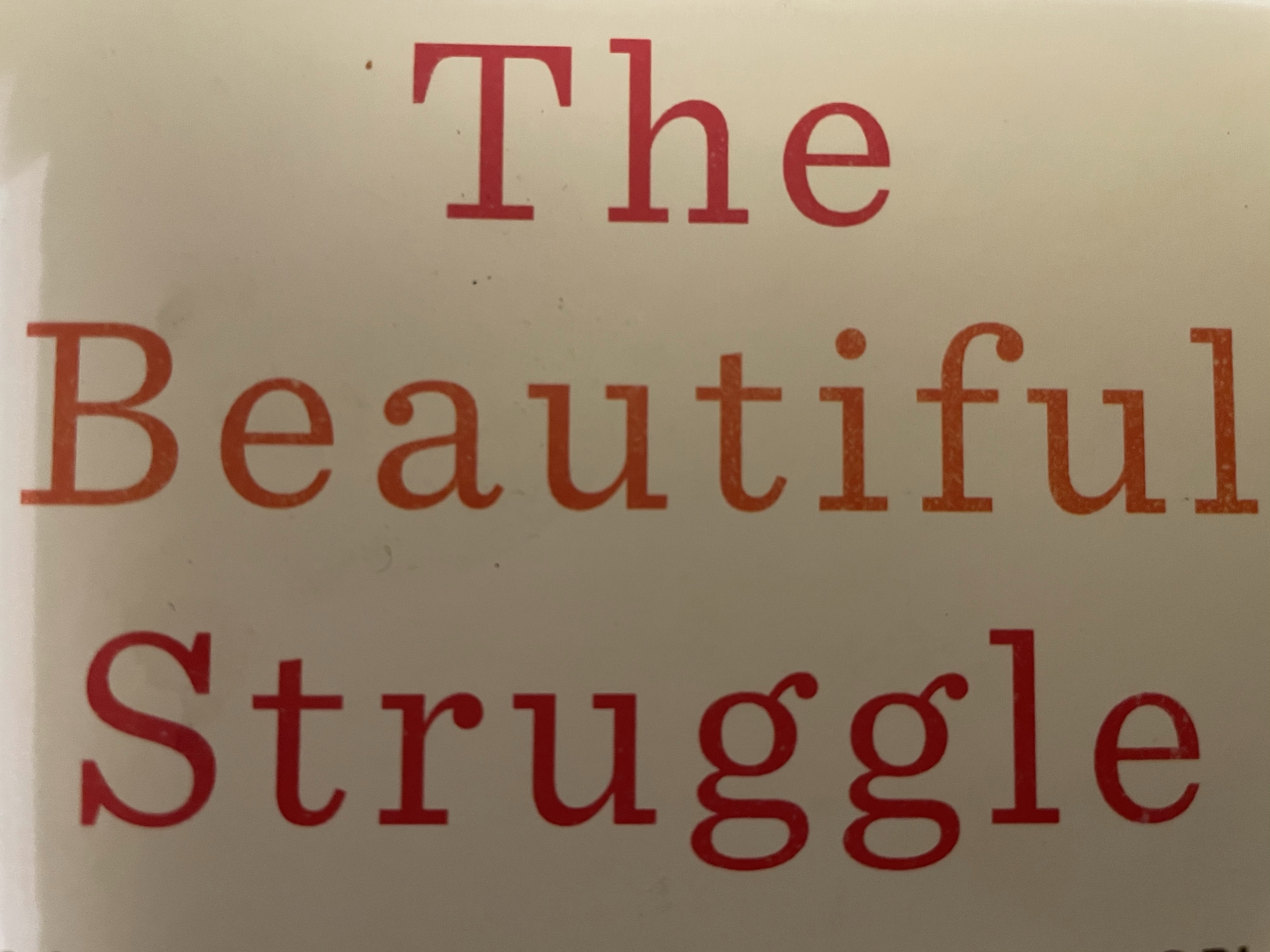 Keep the beautiful struggle with grant writing!