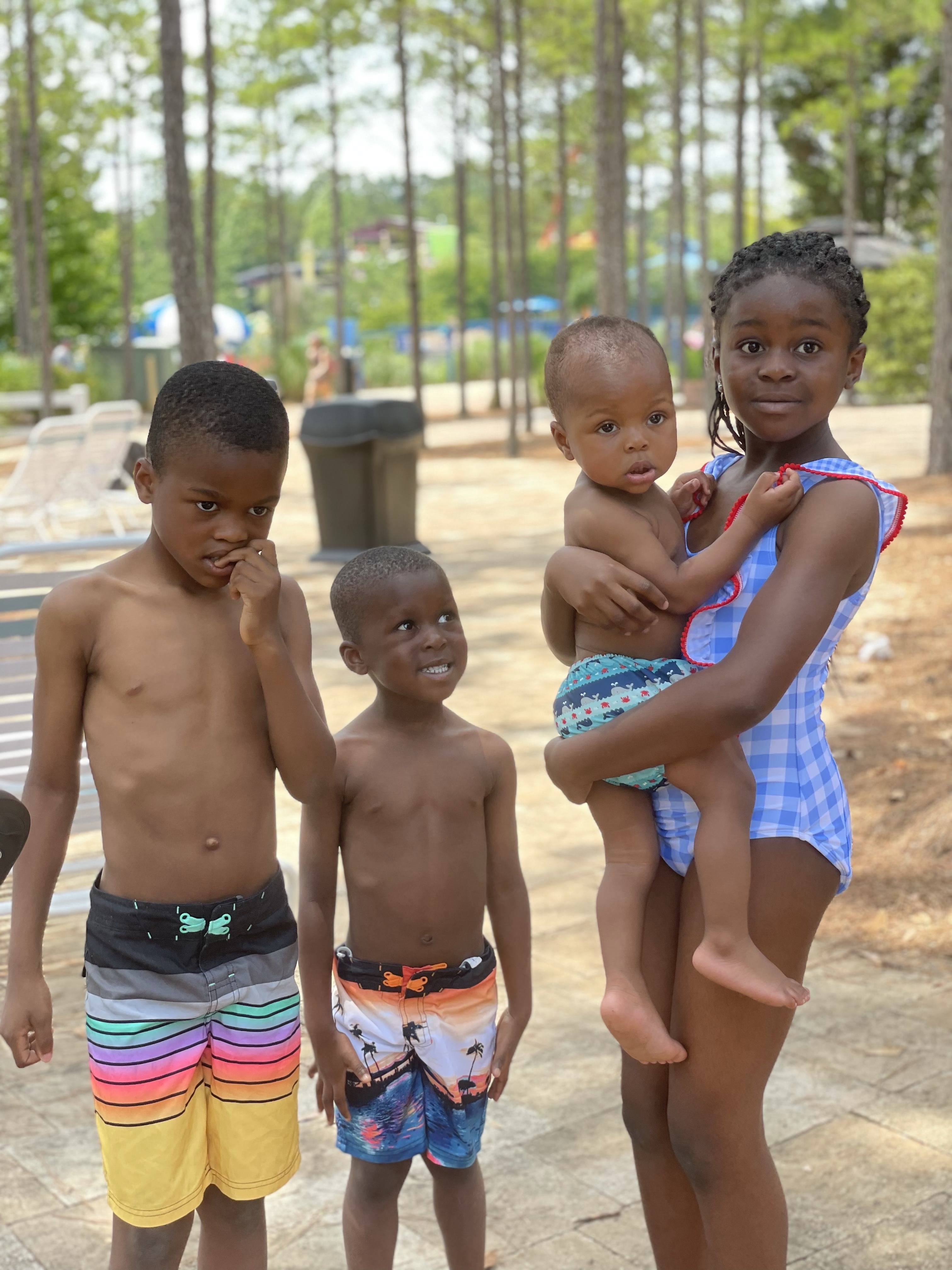 Keep empathy for crying children at water parks!