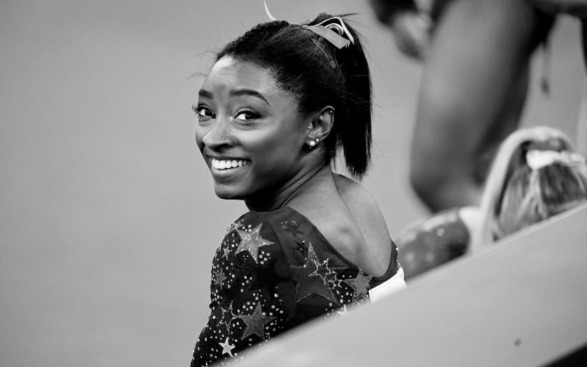 Keep choosing you like Simone Biles!