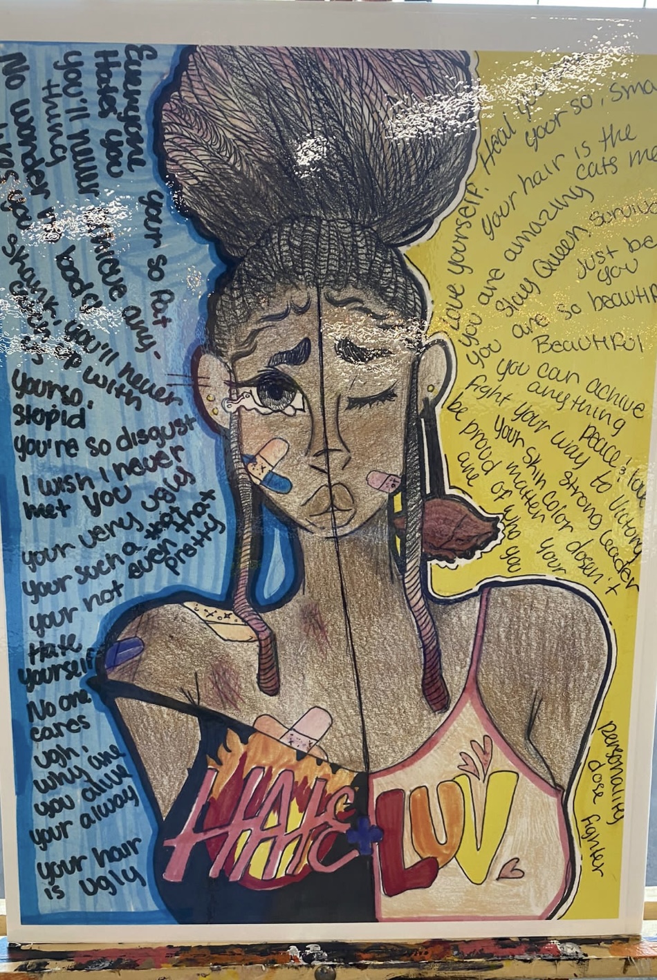 Keep being brave even when bullied!