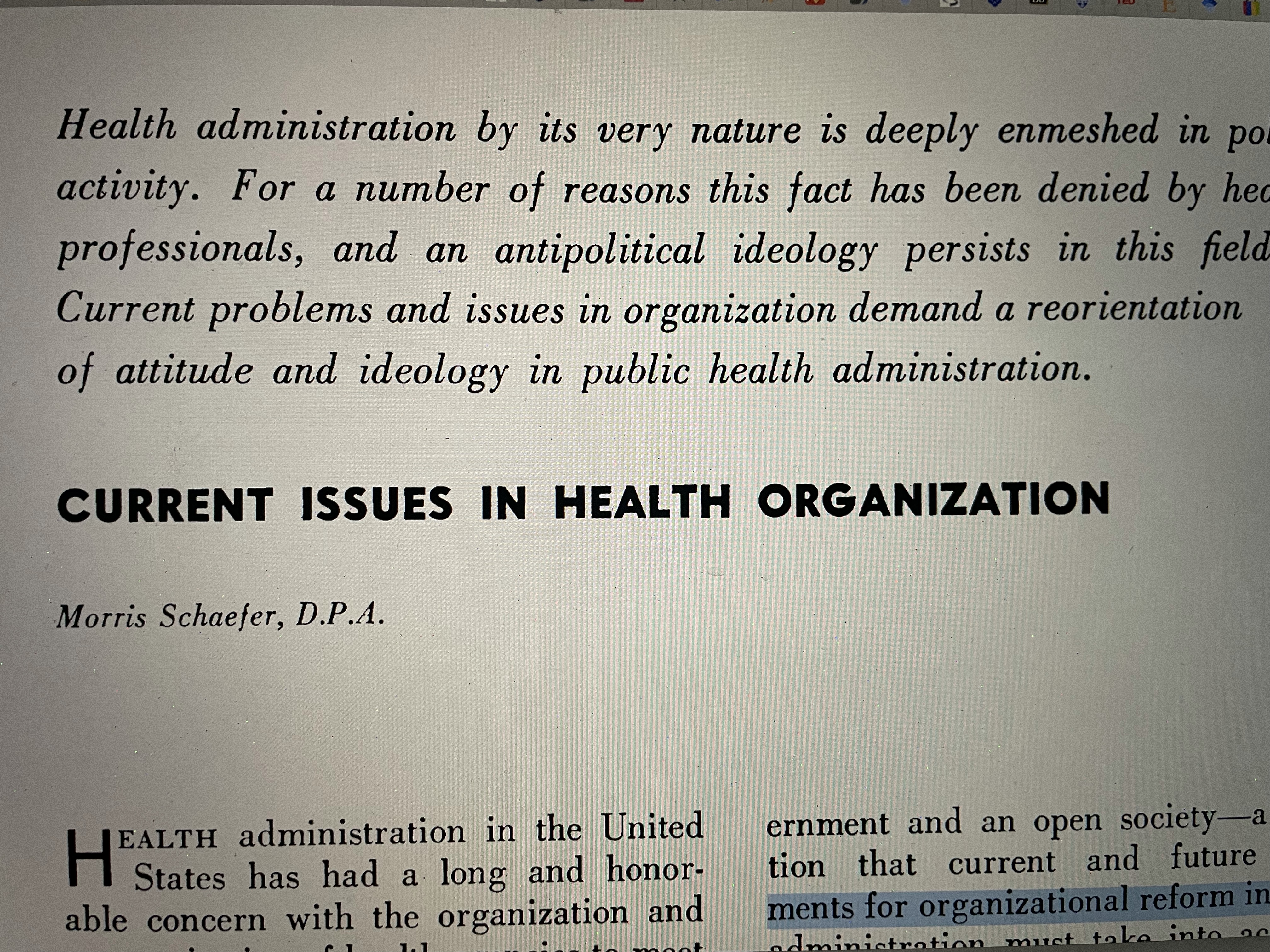 Keep knowing ‘the past is present’ with public health!