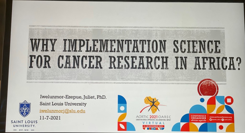 Keep stories with implementation science and cancer research in&nbsp;Africa.