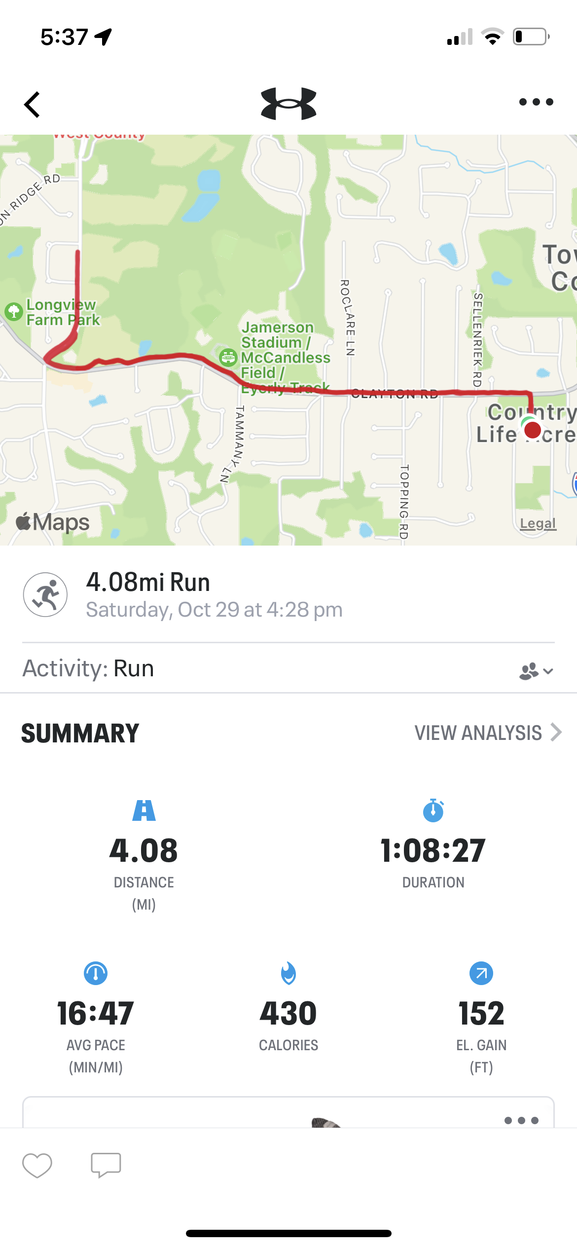 Keep running.