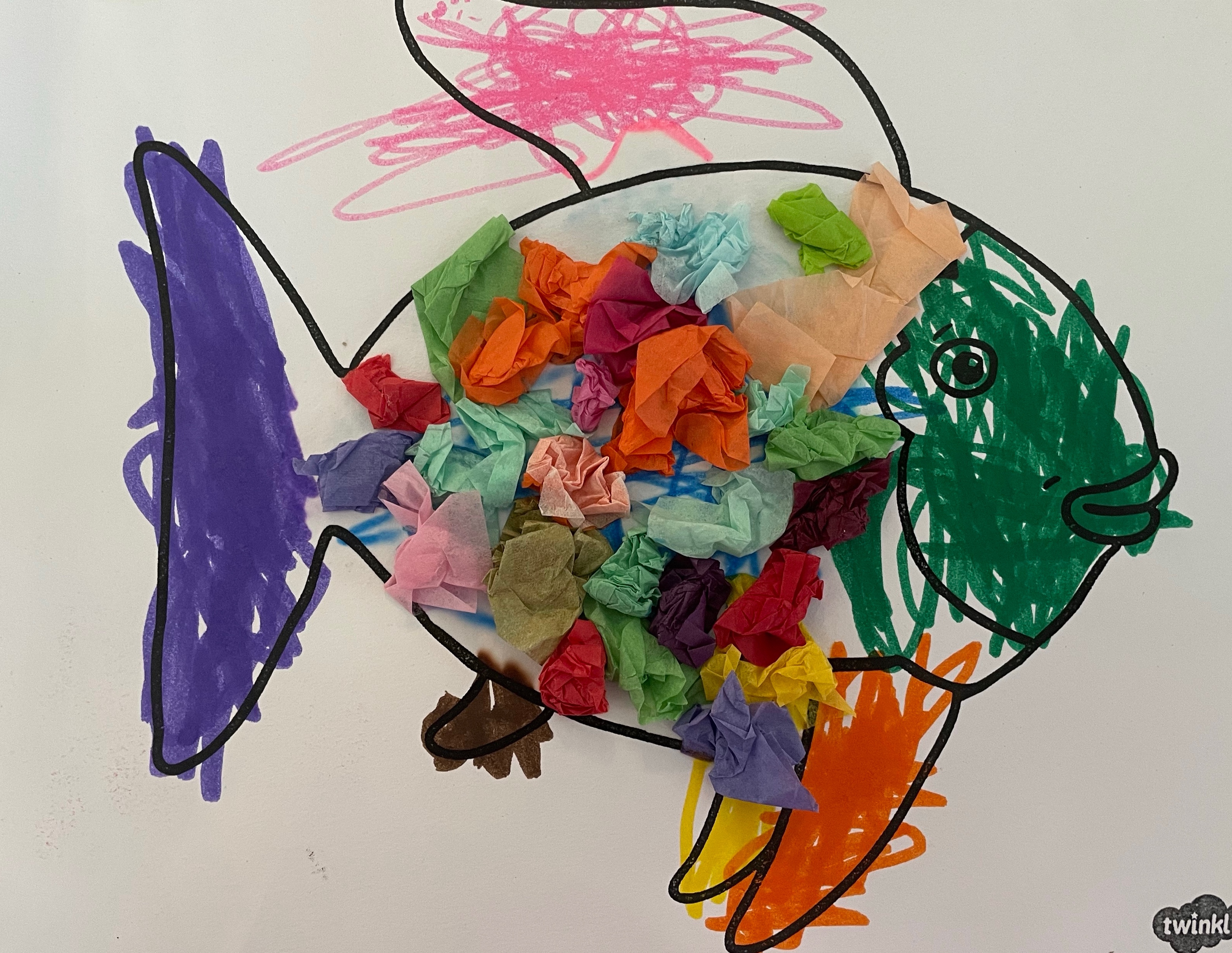 Keep a rainbow fish!