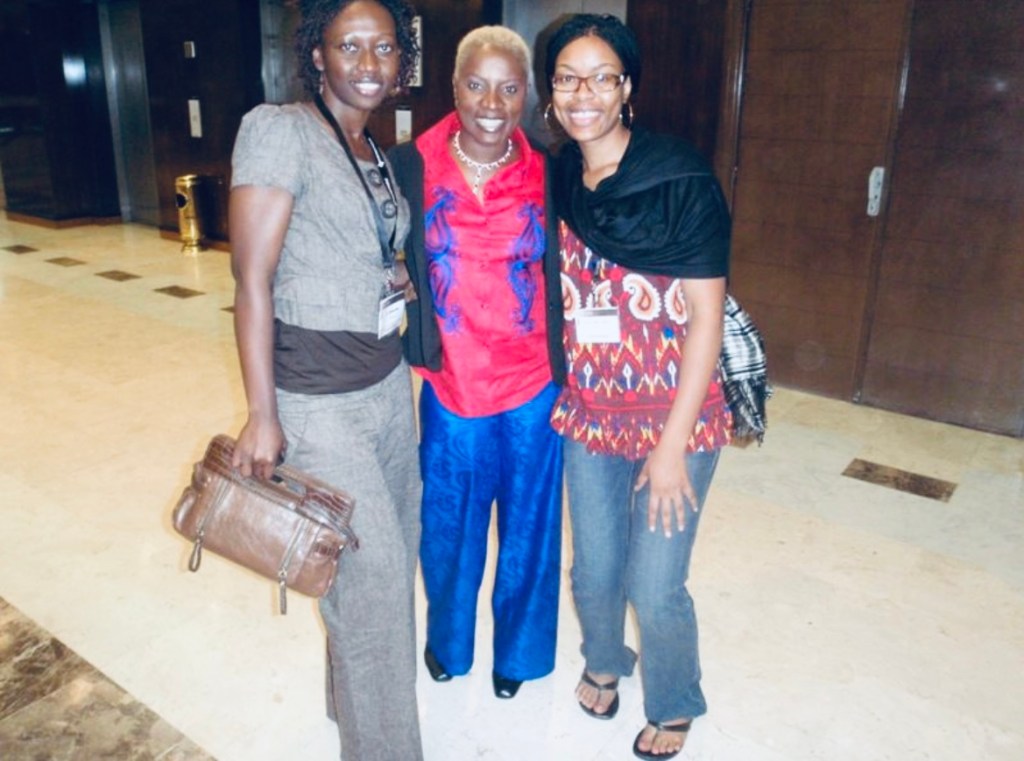 Keep chance meetings with Angelique&nbsp;Kidjo.