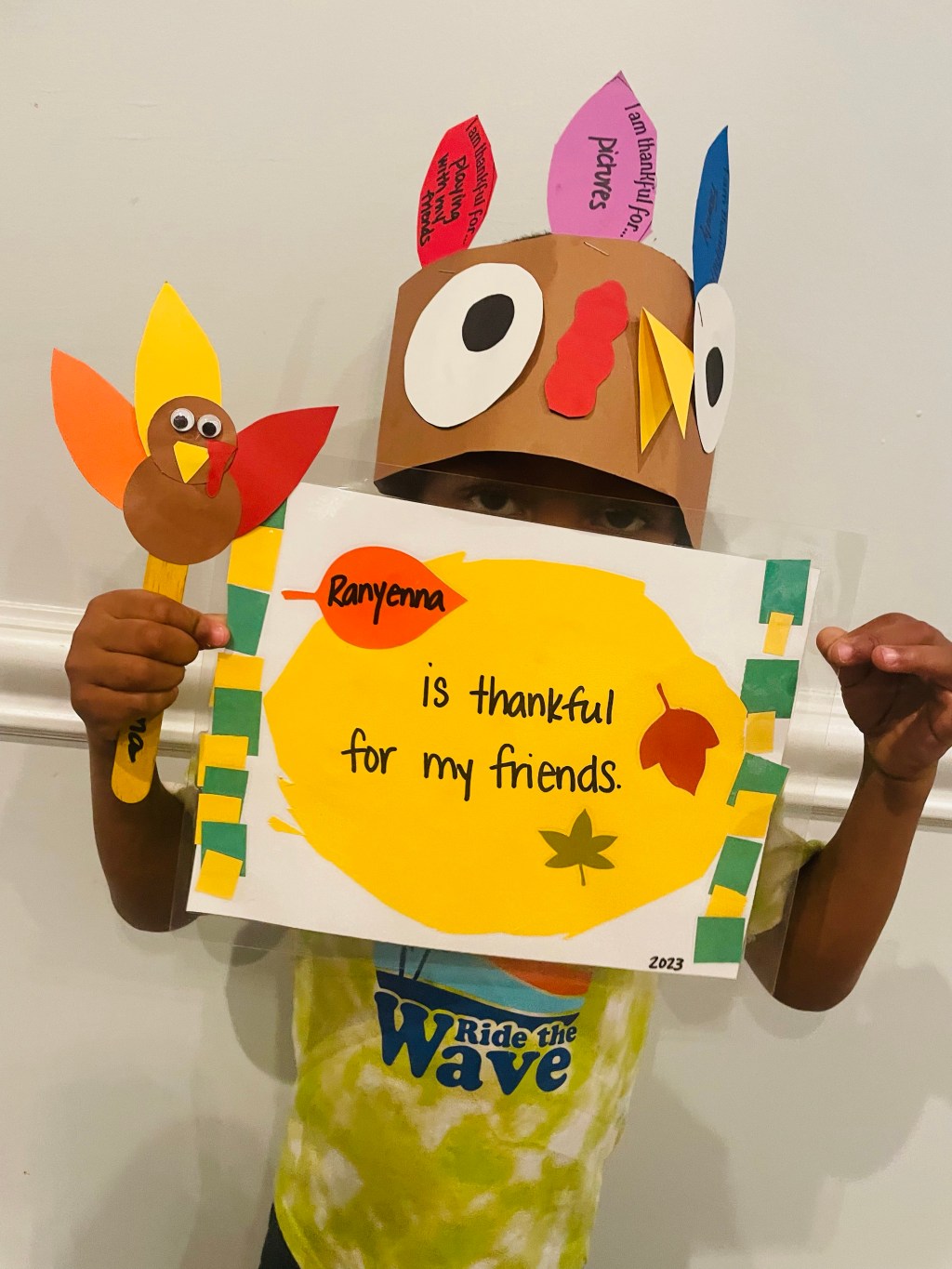 Keep being thankful!