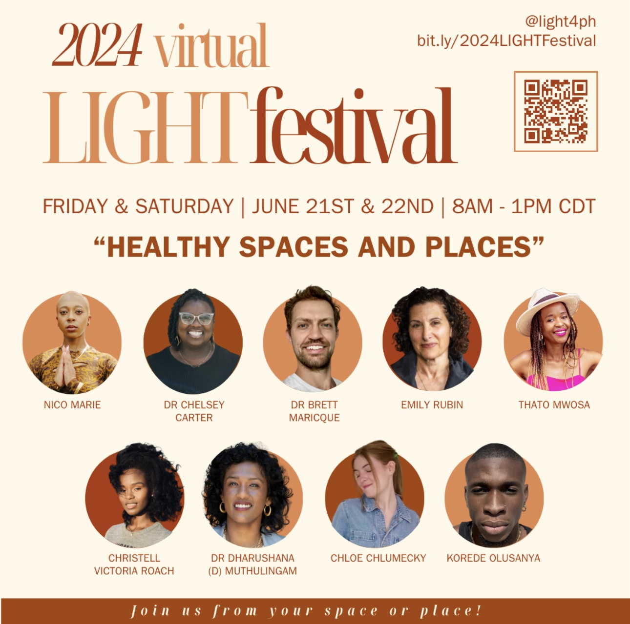Keep the 3rd annual LIGHT festival for the public by the public with public health!