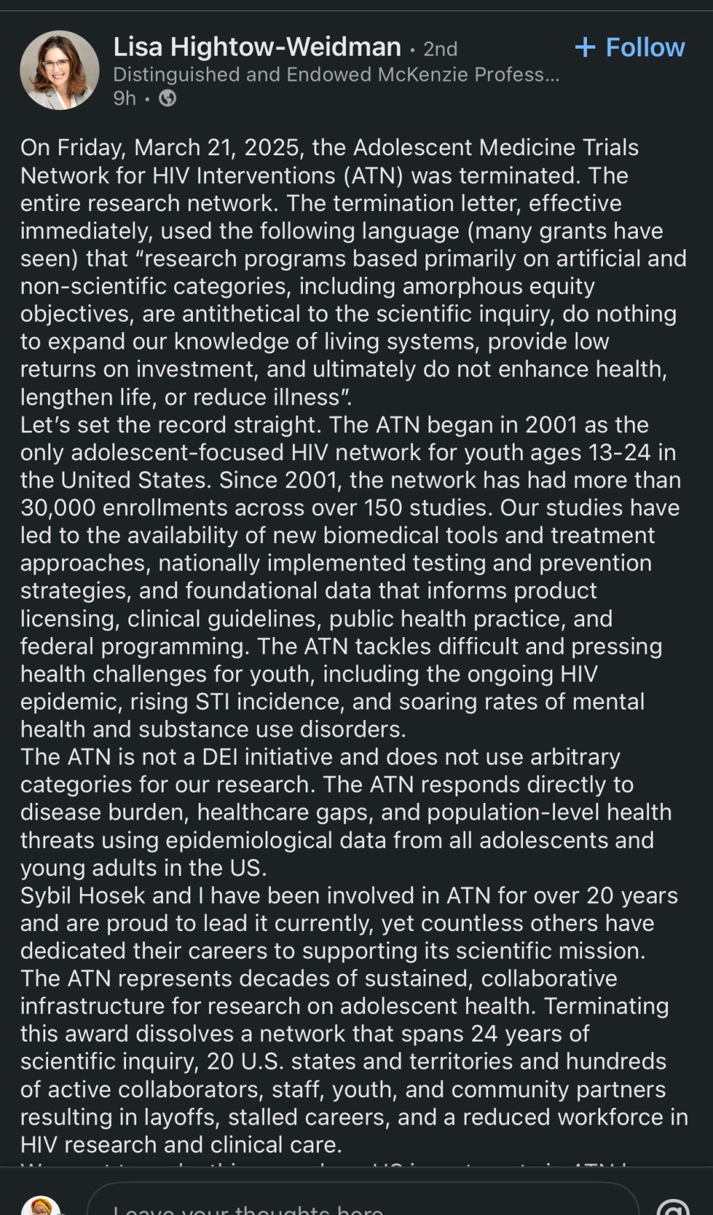 Keep standing with&nbsp;science!